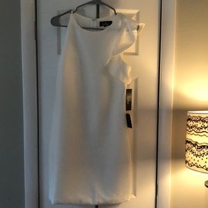 NWT Lulu’s White One-Shoulder Dress